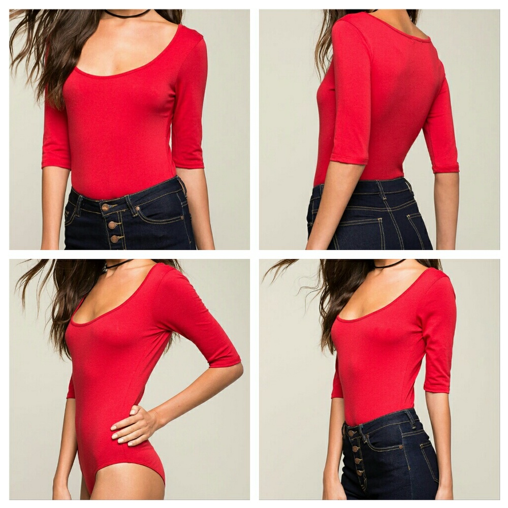 Red Bodysuit